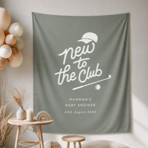 Tapete De Parede Novo no Clube Boas-Vindas ao Chá de Bebê de Golfe