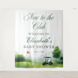 Tapete De Parede Novo no Clube Golfe Churrasco de Bebê Foto Fundo