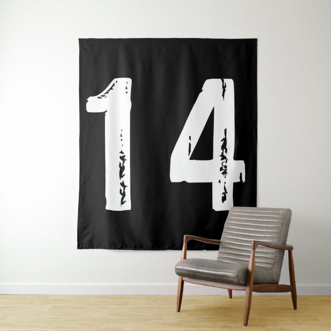 Tapete De Parede Número desportivo 14 (In Situ)
