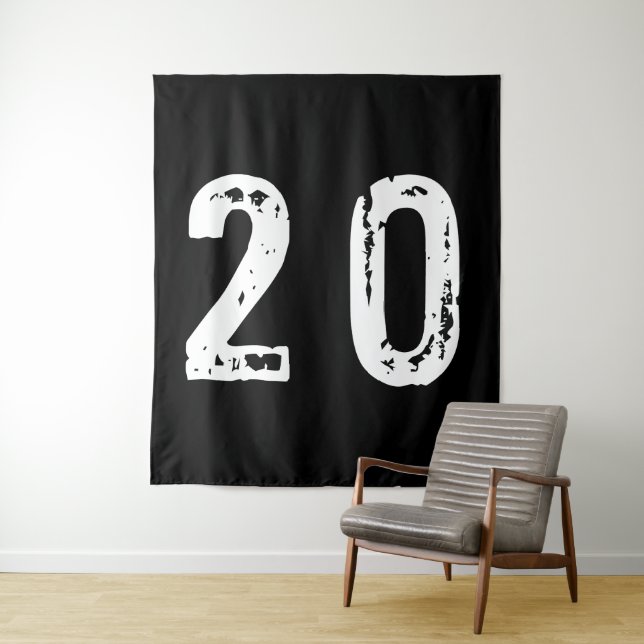 Tapete De Parede Número desportivo 20 (In Situ)