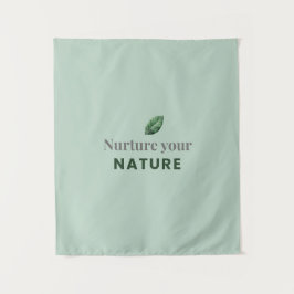 Tapete De Parede Nurture Your Nature Minimal Motivational Wall Tape