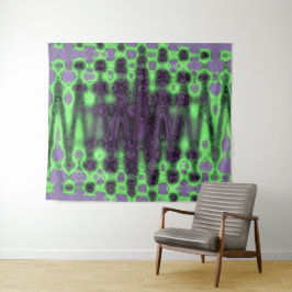 Tapete De Parede Nuvens Abstratas de Tinta Tie Dye Onduladas em Ver