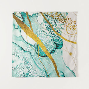 Tapete De Parede Nuvens de abstrato Art: Tinta Translúcida