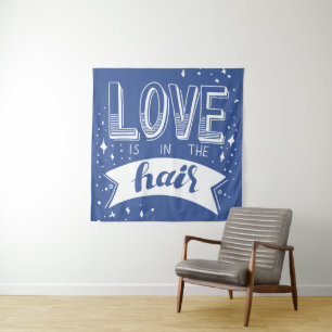 Tapete De Parede O amor está no cabelo