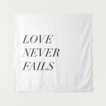 o amor nunca falha