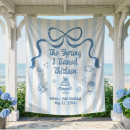 Tapete De Parede O Banner de Aniversário da Primavera que fiz 13 an