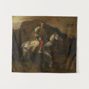 Tapete De Parede O cavaleiro polonês Rembrandt van Rijn