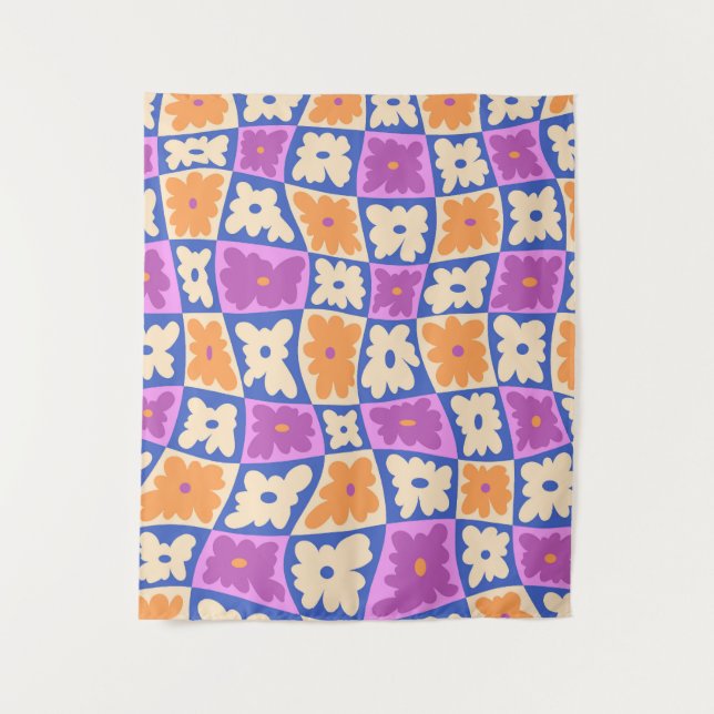 Tapete De Parede O Chessboard da Natureza (Frente)