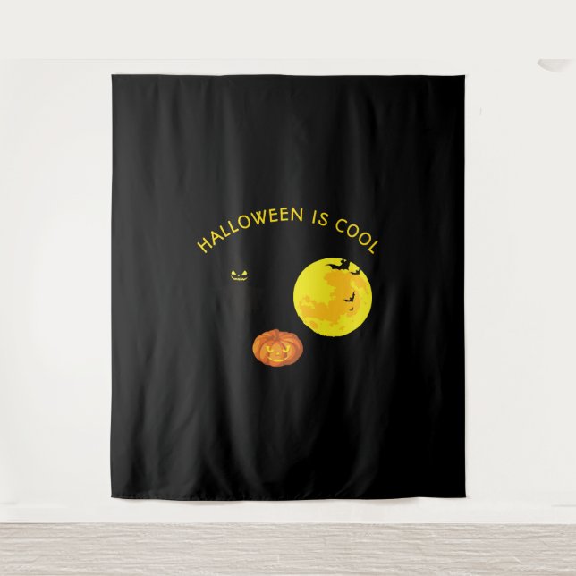 Tapete De Parede O Dia das Bruxas é legal (Frente)