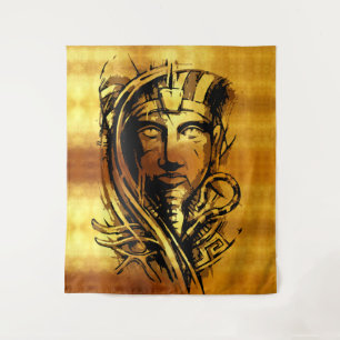 Tapete De Parede O Faraó Dourado