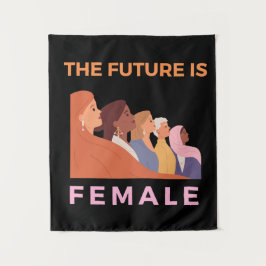 Tapete De Parede O Futuro É Feminino
