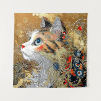 O Gato Zen | Vintage Japonês Ukiyo-e