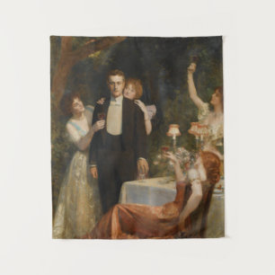 Tapete De Parede O Jardim de Armida (por John Collier)