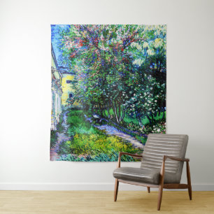 Tapete De Parede O Jardim do Asilo em Santo-Rémy, Van Gogh