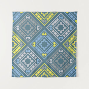 Tapete De Parede O padrão perfeito da arte. Motif popular. Vintage