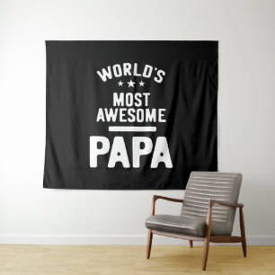 Tapete De Parede O Pai Mais Incrível do Mundo - Presente Pai