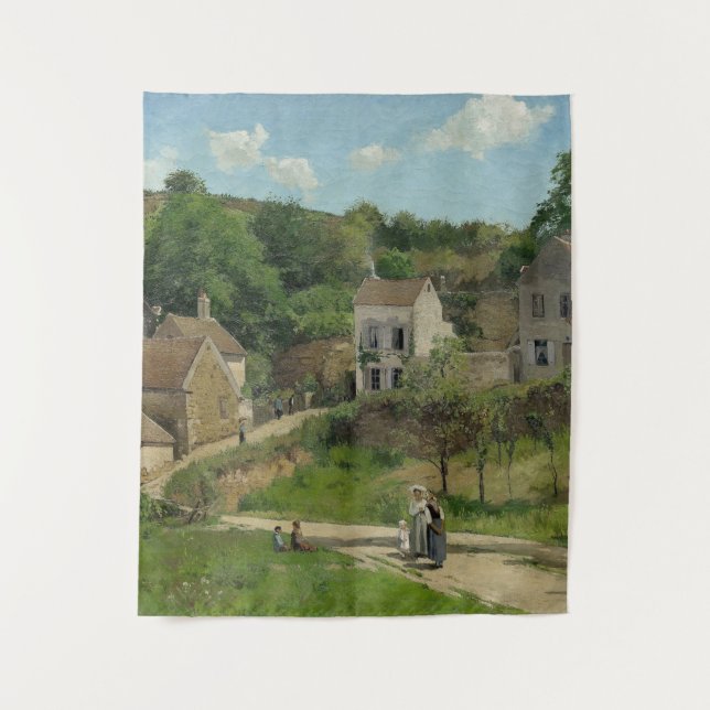 Tapete De Parede O Patrimônio de Pontoise Camille Pissarro (Frente)