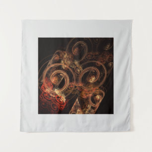 Tapete De Parede O som da Abstrato de música