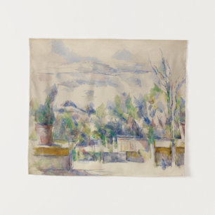 Tapete De Parede O Terraço no Jardim em Les Lauves, Cezanne