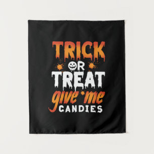 Tapete De Parede O Truque Ou O Tratamento Do Halloween Me Dão Candi