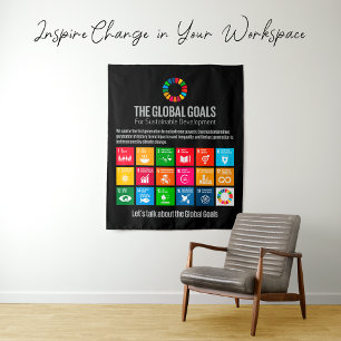 Tapete De Parede Objetivos globais da ONU DG 2030
