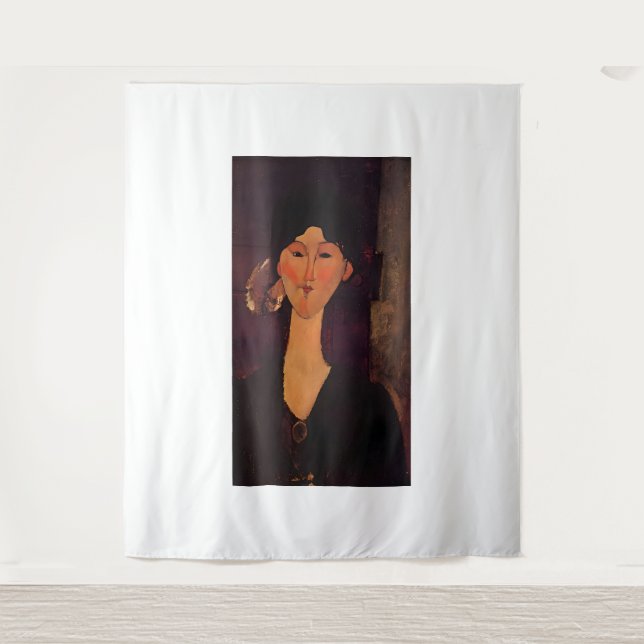 Tapete De Parede obra de arte de Amedeo Modigliani (Frente)
