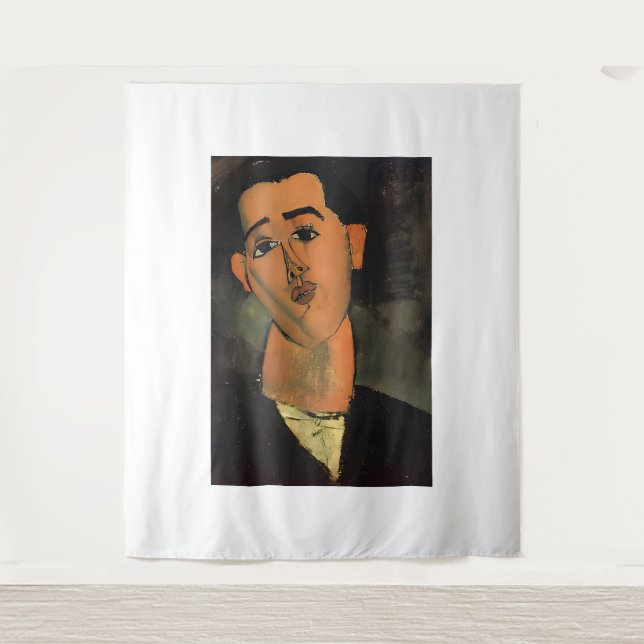 Tapete De Parede obra de arte de Amedeo Modigliani (Frente)