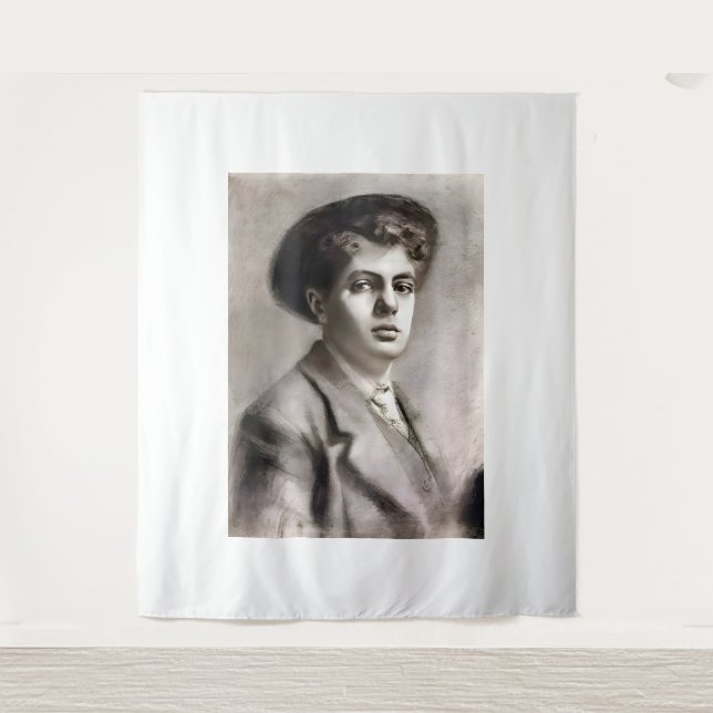Tapete De Parede obra de arte de Amedeo Modigliani (Frente)