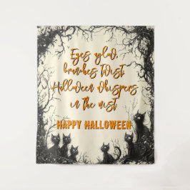 Tapete De Parede Observadores de Halloween: Por baixo das Boughs to