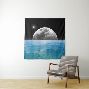 Tapete De Parede Oceano lunar