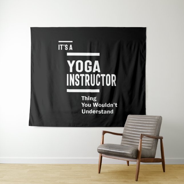 Tapete De Parede Oferta de Título de Instrutor do Yoga (In Situ (Horizontal))