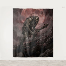 Tapete De Parede Ogre Beneath the Blood Moon