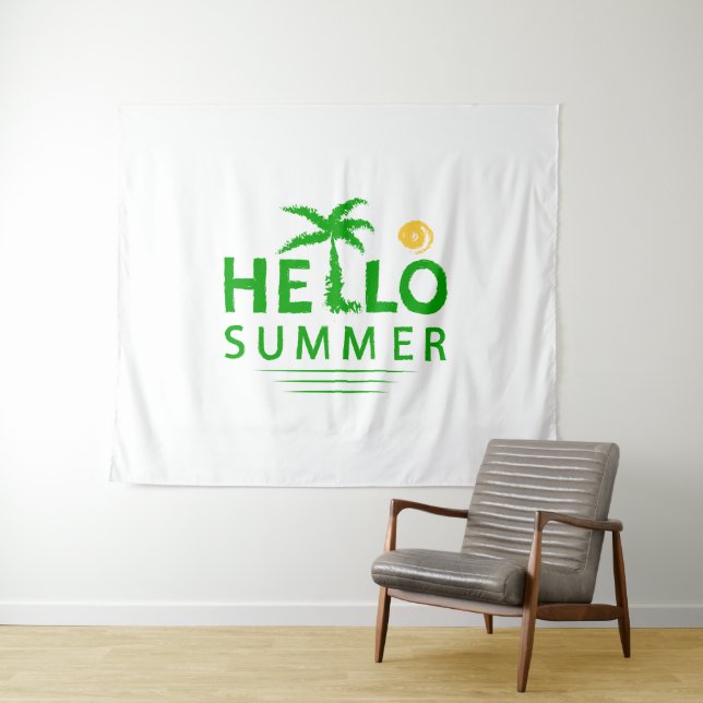 Tapete De Parede Olá Summer (In Situ (Horizontal))