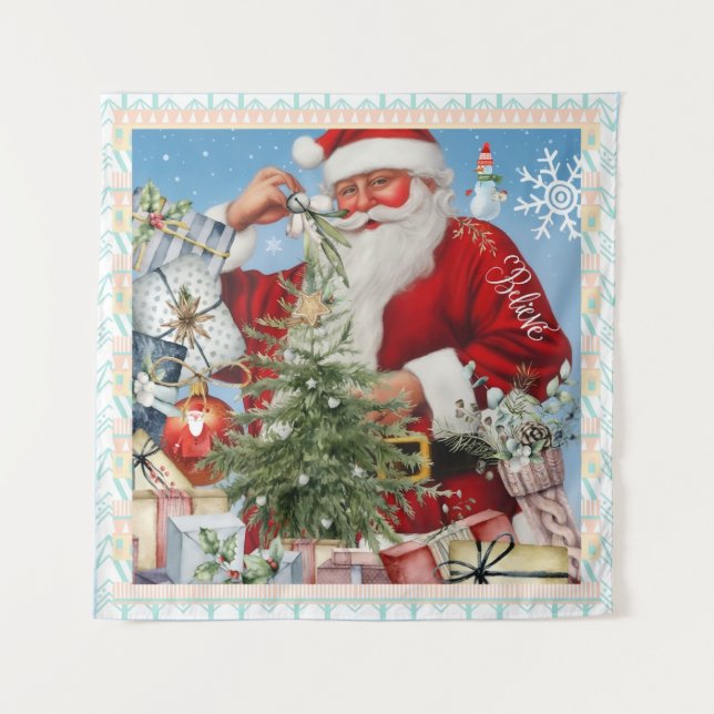 TAPETE DE PAREDE OLD SAINT NICK (Frente)