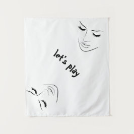 TAPETE DE PAREDE OLHA PARA A TAPESTRIA