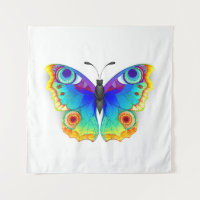 Olho Peacock da Borboleta Arco-Íris