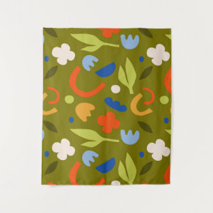 Tapete De Parede Olive Meadow