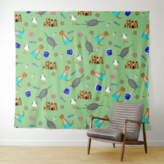 Tapete De Parede Oliver The Otter Summer Beach Vacntern