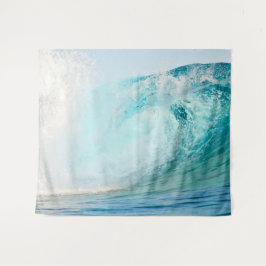 Tapete De Parede Onda azul fresca do oceano Pacífico legal