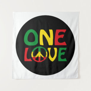 Tapete De Parede One Love, Reggae design