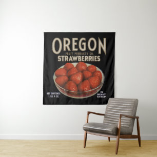 Tapete De Parede Oregon Strawberry impressão de 1930