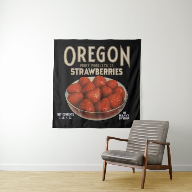 Tapete De Parede Oregon Strawberry impressão de 1930 (In Situ)