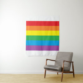 Tapete De Parede "Orgulho Arco-Íris" Muralha
