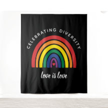 Orgulho gay LGBT Celebrando Diversidade O Amor É A