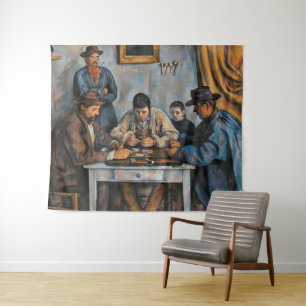 Tapete De Parede Os Jogadores de Cartas Paul Cezanne