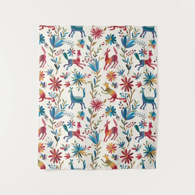 Tapete De Parede Otomi Inspirou Design (Frente)