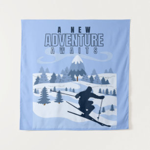 Tapete De Parede Outdoor Aventura no inverno