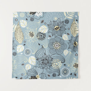 Tapete De Parede outono Floral: Design de sazonal Elegante