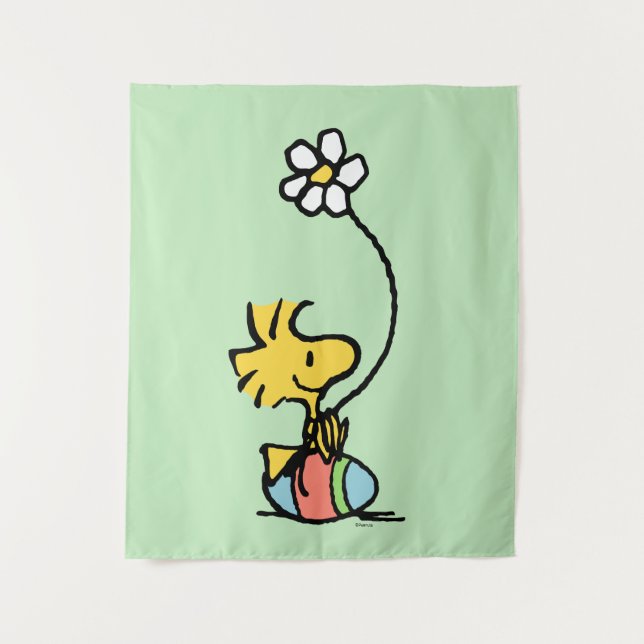 Tapete De Parede Ovo De Páscoa De Madeira (Frente)