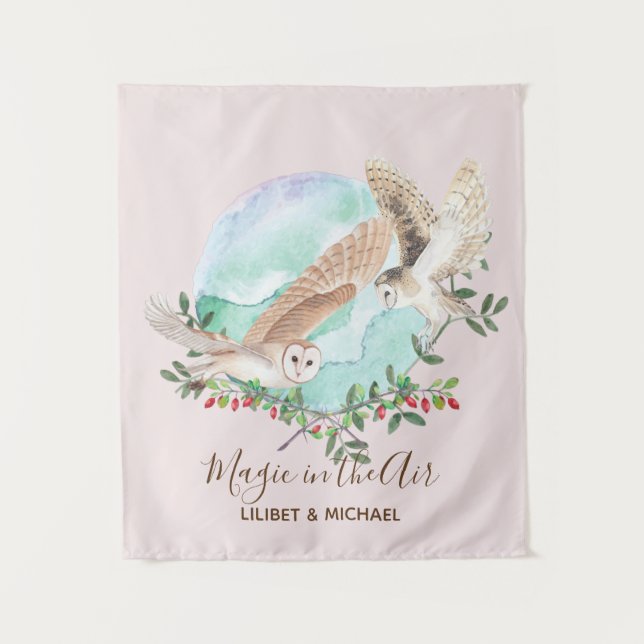 Tapete De Parede OWL GIFTS - Personalizado (Frente)